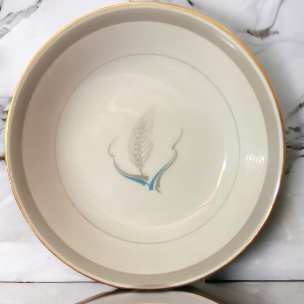 Narumi Japan Bone China Zephyr Set of 3 Fruit/Dessert Bowls ~5 1/4"